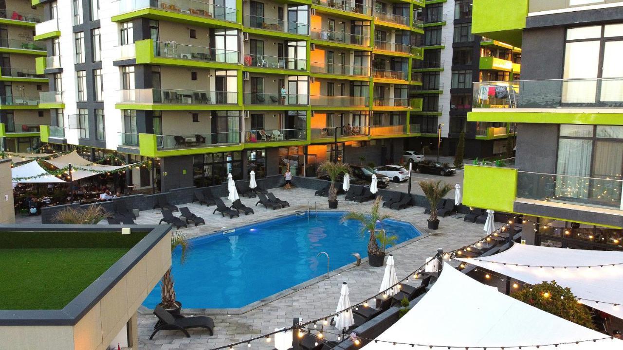 Paradise Sea View 2Bd Apt Spa N Pools Beach Resort Navodari Exterior photo